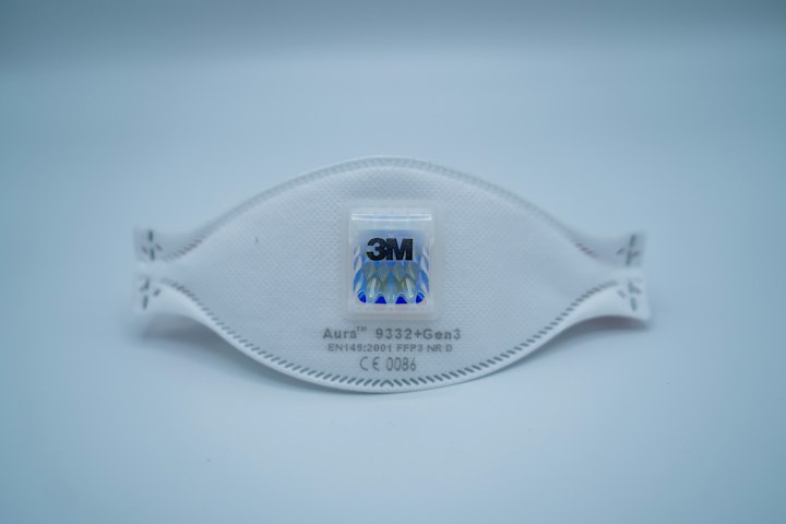 Environmental specialist preparing air sampling cassettes for laboratory analysis